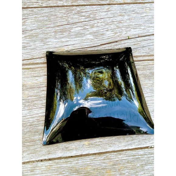 Vintage See Hear See no Evil Monkey Trinket Dish - Picture 8 of 8